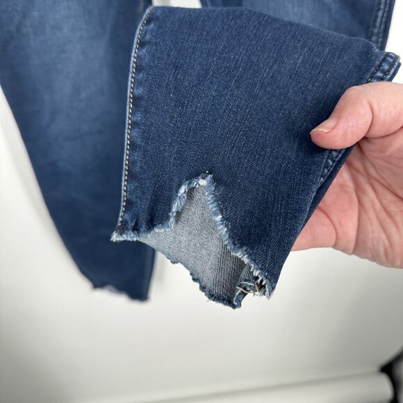 Kut from the Kloth Women's Skinny Jeans Distressed Hem Size 6‎ - Picture 5 of 9